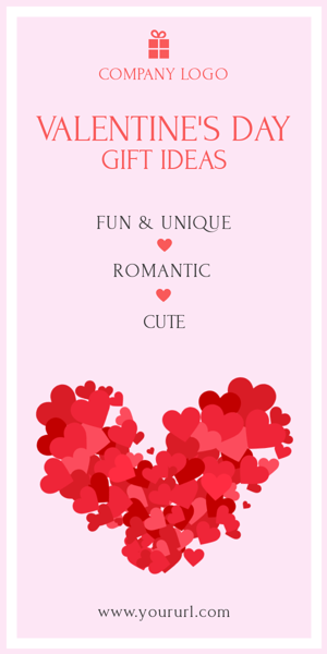 Banner ad template — Valentine’s Day Gift Ideas