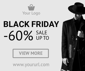 Black friday — sale up to -60%