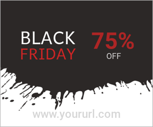 Black friday — sale 75%