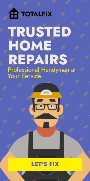 Banner ad template — Trusted Home Repairs — Professional Handyman At Your Service
