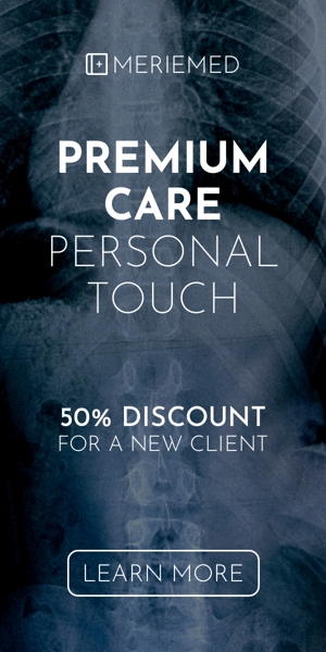 Banner ad template — Premium Care Personal Touch — 50% Discount For A New Client