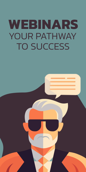 Banner ad template — Webinars — Your Pathway To Success