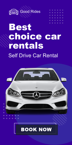 Banner ad template — Best Choice Car Rentals — Self-Drive Car Hire