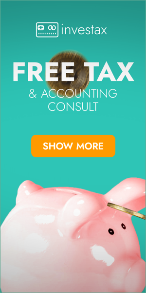 Banner ad template — Free Tax & Accounting Consult — Finance
