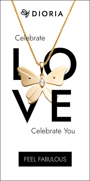 Szablon reklamy banerowej — Feiere die Liebe Feiere Dich — Schmuck
