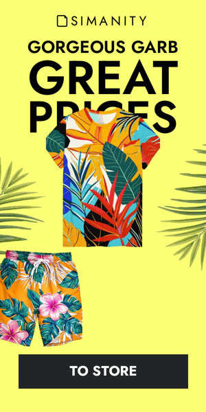 Banner ad template — Gorgeous Garb Great Prices — Fashion Sale