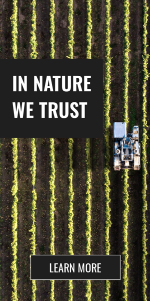 Banner ad template — In Nature We Trust — Sale & Repair Of Farm Equipment