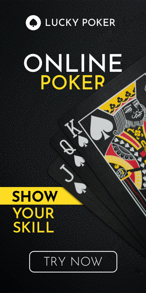 Szablon reklamy banerowej — Poker Online — Pokaż Swoje Umiejętności