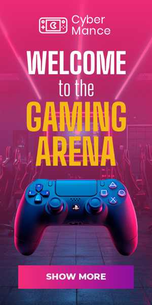 Banner ad template — Welcome To The Gaming Arena — Gaming