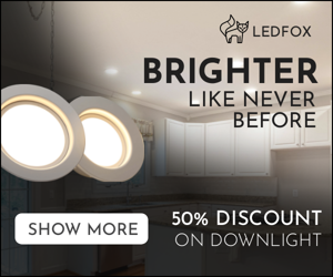 Brighther Like Never Before — 50% Discount On Downlight