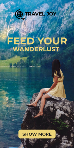 Banner ad template — Feed Your Wanderlust — Travel