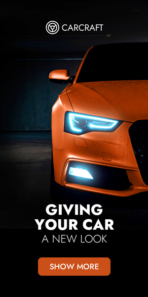 Banner ad template — Giving Your Car A New Look — Transport