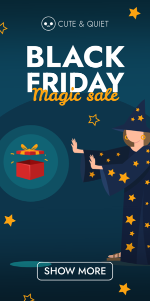Banner ad template — Black Friday — Magic Sale