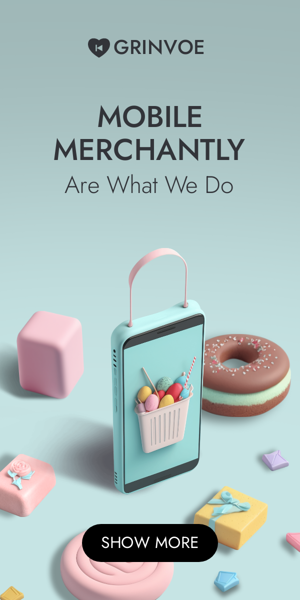 Banner ad template — Mobile Merchantly Are What We Do — E-Commerce