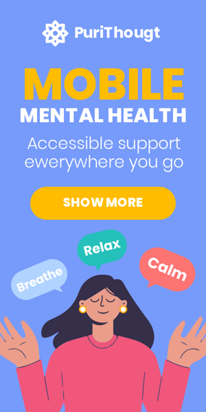 Banner ad template — Mobile Mental Health — Accessible Support  Ewerywhere You Go