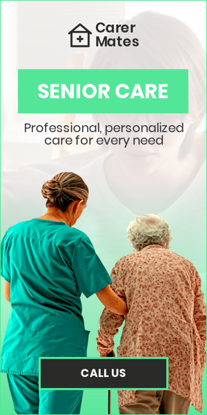 Banner ad template — Senior Care — Professional, Personalised Care For Every Need