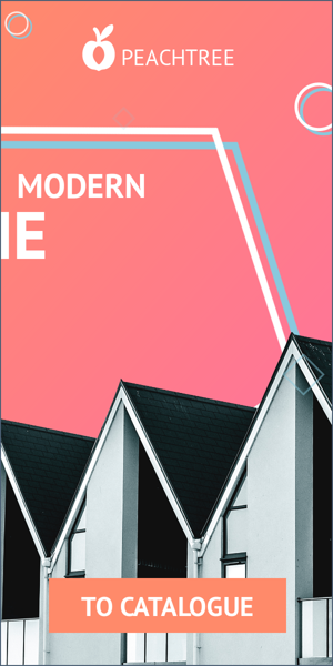 Banner ad template — Modern Home — For Sale