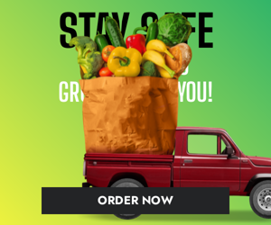 Stay Safe — Let Us Bring Groceries To You!
