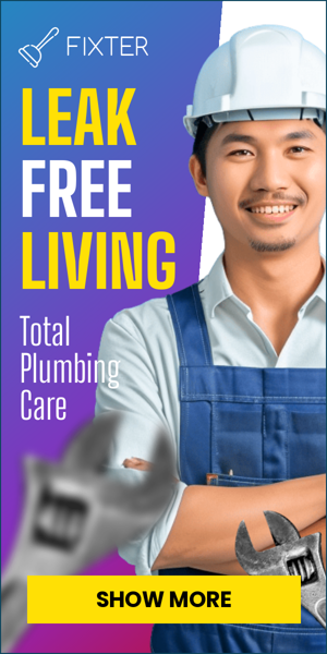 Szablon reklamy banerowej — Dichtes Wohnen – Umfassende Sanitärversorgung
