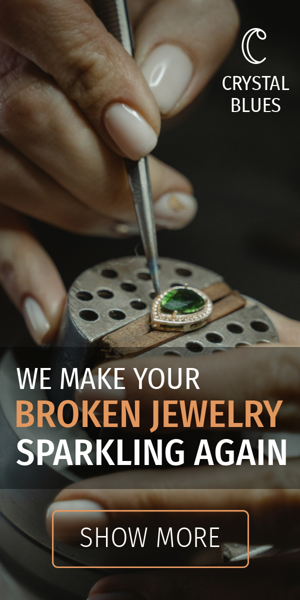 Banner ad template — We Make Your Broken Jewellery Sparkling Again — Jeweller