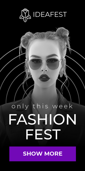 Banner ad template — Only This Week — Fashion Fest