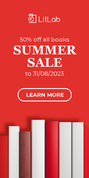 Banner ad template — 50% Off All Books — Summer Sale