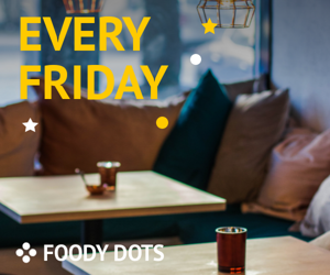 Every Friday — 50% Off On Burgers 40% Off On Pasta