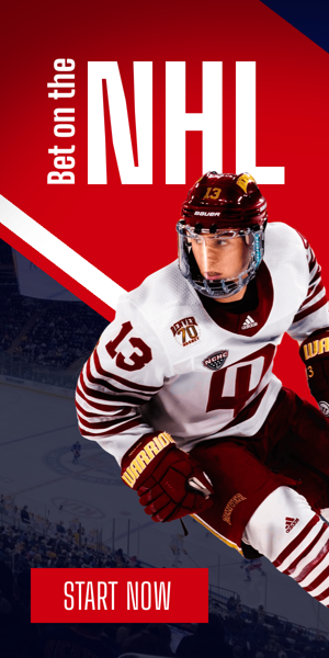 Banner ad template — Bet On The NHL — Sports Betting
