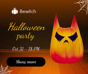 Halloween Party — Oct 31 - 18PM
