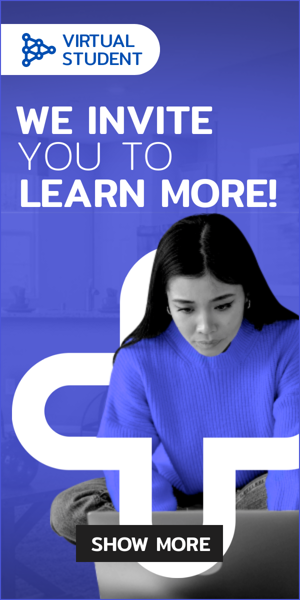 Banner ad template — We Invite You To Learn More! — Education