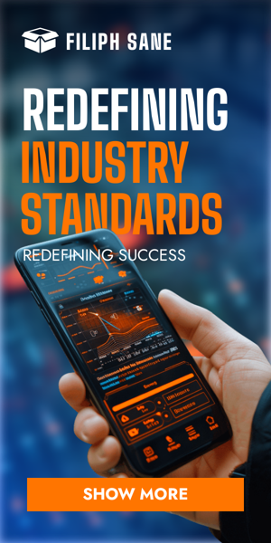 Banner ad template — Redefining Industry Standards Redefining Success — Start-up