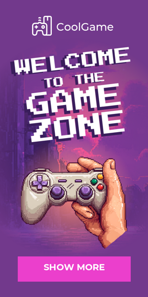 Banner ad template — Welcome To The Game Zone — Gaming