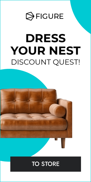 Banner ad template — Dress Your Nest Discount Quest! — Furniture Sale