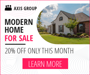 Modern Home For Sale — 20% Off Only This Month