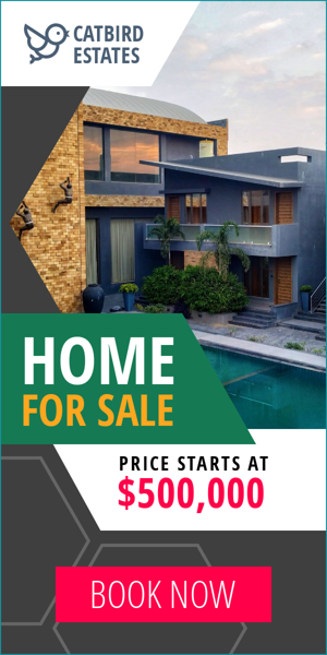 Banner ad template — House For Sale — Price Starts At £500,000