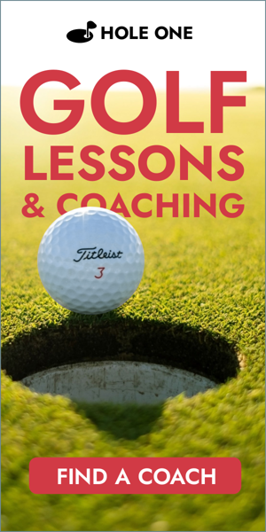 Banner ad template — Golf Lessons & Coaching — Find A Coach