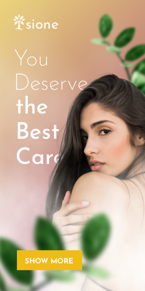 Banner ad template — You Deserve The Best Care — Spa