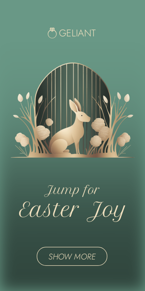 Szablon reklamy banerowej — Spring für Osterfreude — Ostern