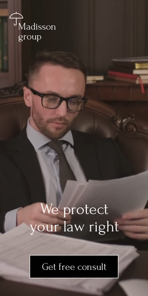 Banner ad template — We Protect Your Law Right — Lawyers