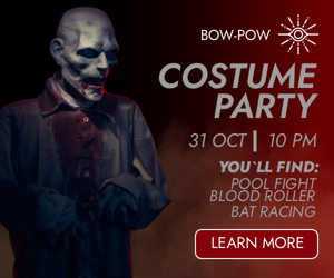 Costume Party — 31 Oct 10 Pm You`ll Find: Pool Fight Blood Roller Bat Racing