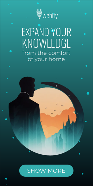 Banner ad template — Expand Your Knowledge — From The Comfort Of Your Home
