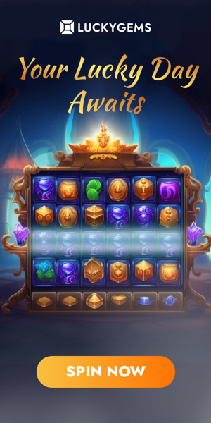 Banner ad template — Your Lucky Day Awaits — Gambling
