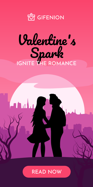 Banner ad template — Valentine's Spark Ignite The Romance — Valentine's Day