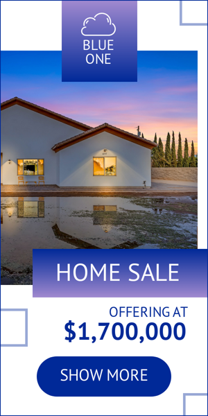 Szablon reklamy banerowej — Home Sale — Offering At $1700000