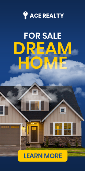 Banner ad template — For Sale Dream Home — Property