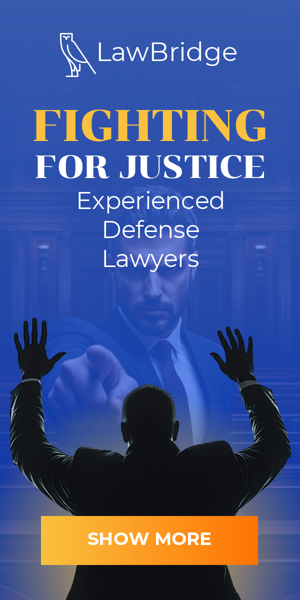 Banner ad template — Fighting for Justice – Experienced Defence Lawyers