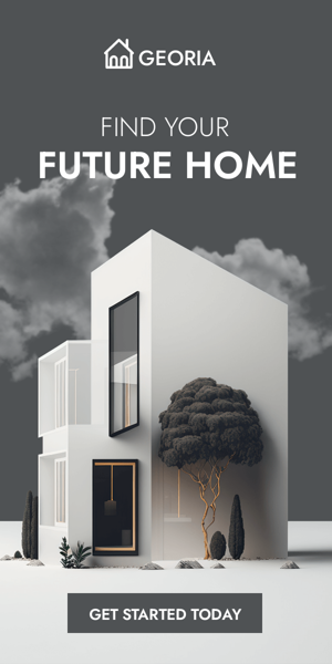 Banner ad template — Find Your Future Home — Real Estate