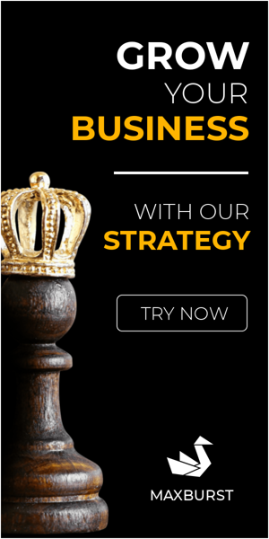 Banner ad template — Grow Your Business — With Our Strategy