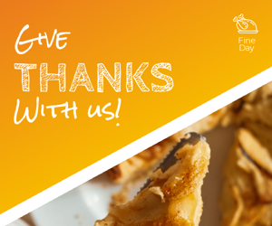 Give Thanks With Us — Special Price