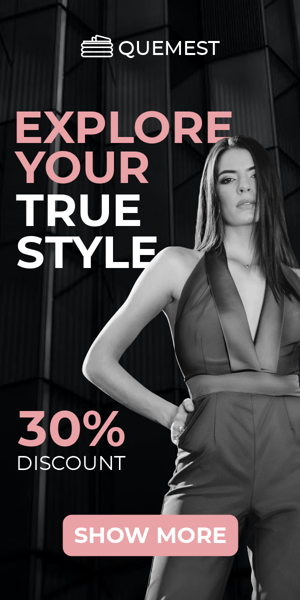 Szablon reklamy banerowej — Odkryj swój prawdziwy styl — 30% zniżki